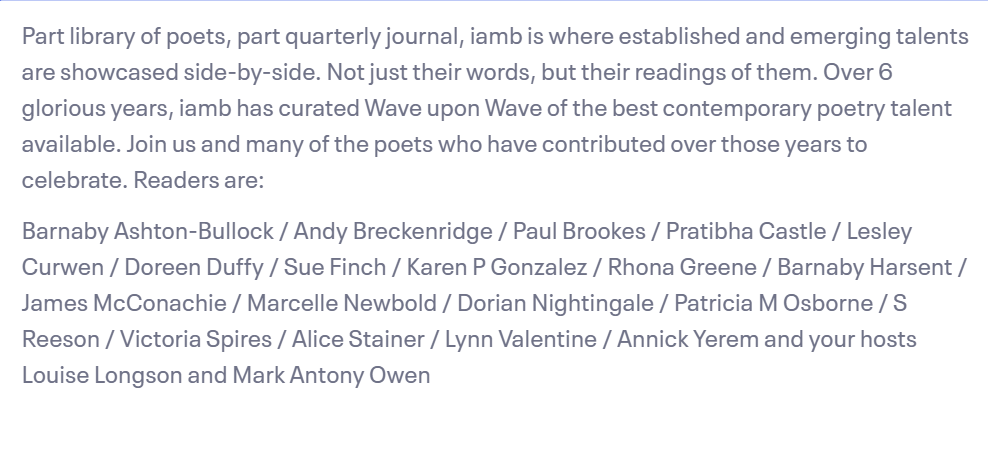 Louise Longson - Pushcart nominated tweet media