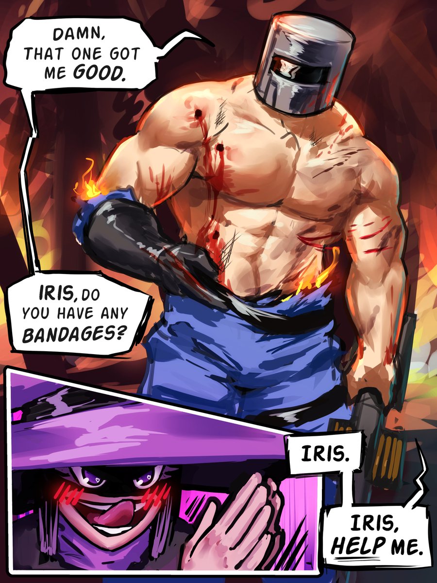 Bucket and Iris moment