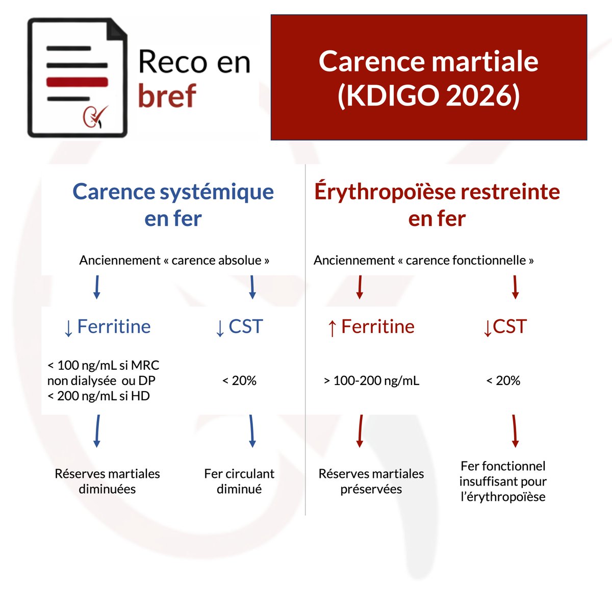 nephrotopo's tweet photo. 💥 Chapitre 1 : Diagnostic et évaluation de l’anémie chez les patients MRC #kdigo2026

🧶 1/3

👉 https://t.co/OEztW3eSpz
👉 https://t.co/USoUzzQ6x3 https://t.co/t2A1fdIvZK
