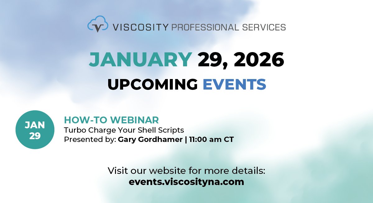 ViscosityNA's tweet photo. OraPub Premium members only – NEXT WEEK!🔥
HOW-TO session, "Turbo Charge Your Shell Scripts" w/ #ACED Gary Gordhamer. Get practical techniques to make shell scripts faster, smarter, &amp; more reliable.

👉https://t.co/VQFCrS0Zro
#OracleLearning https://t.co/6xpI51Hvuf