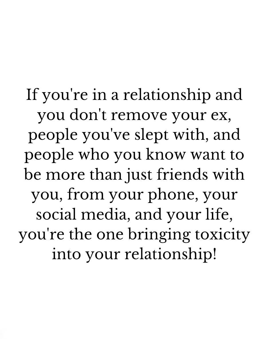 Liminal1988's tweet image. If you're in a relationship and you don't remove your ex,...