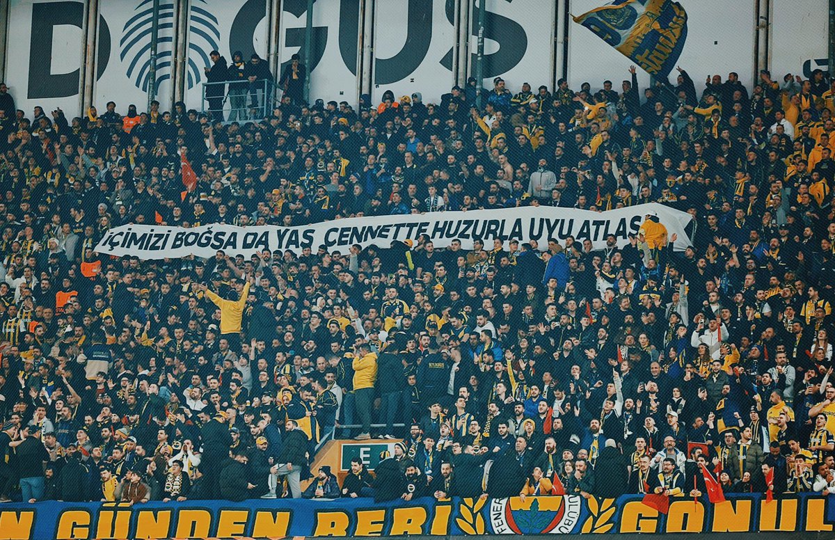 İÇİMİZİ BOĞSA DA YAS;
CENNETTE HUZURLA UYU ATLAS!#GFBARMY