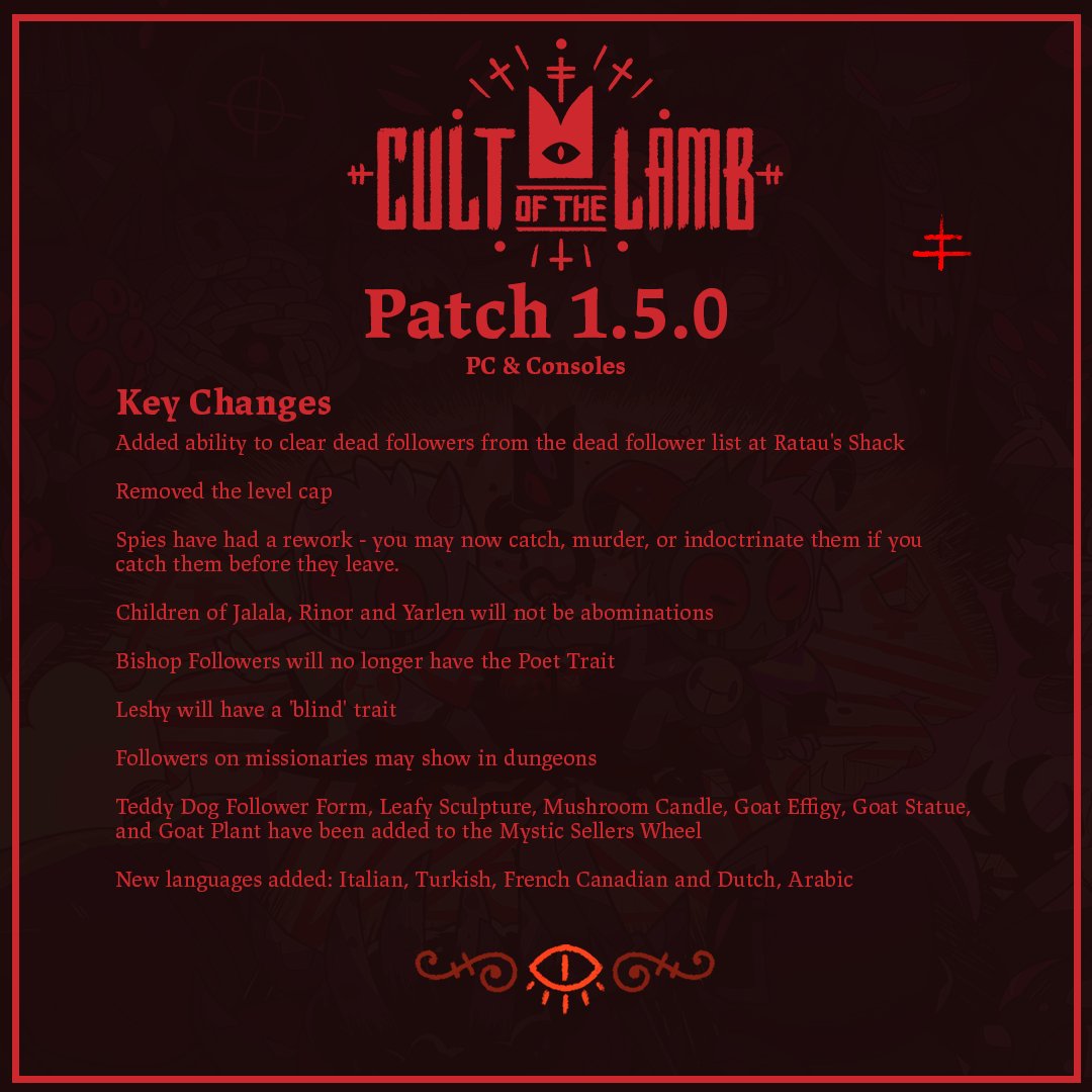 Cult of the Lamb Support 🙏🐑 tweet media