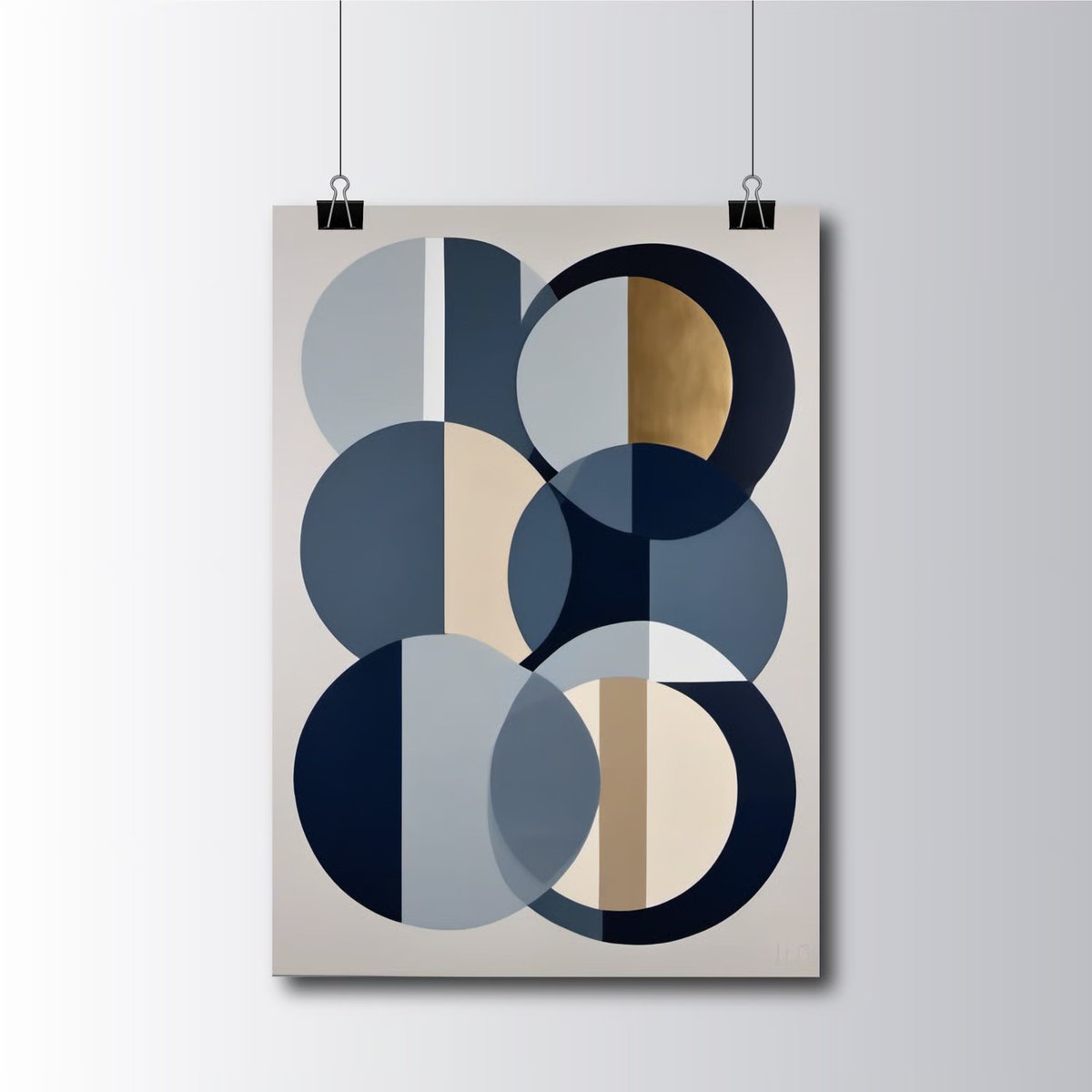 NateHartPrints's tweet image. Minimal. Balanced. Timeless.
Blue &amp;amp; Stone is a geometric abstract built from layered circles and muted blues and stone tones—designed for calm, modern spaces.

printsbynatehart.com/b/3LPb7

#GeometricArt #AbstractDesign #MinimalistDecor #ModernInteriors #PrintsByNateHart