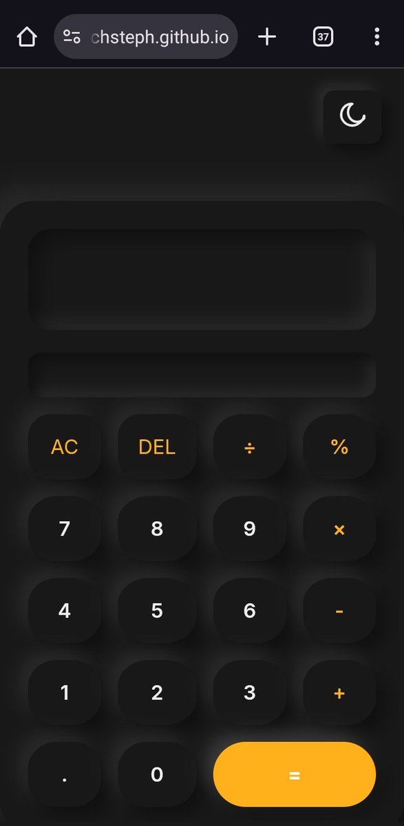 Building Projects ✨ 

Advanced Scientific Calculator (Now just Basic Calculator)

Concluded✅

thetechsteph.github.io/A-Basic-Calcul…

DAY 82 of CODING WITH A PHONE 

It's extremely difficult trying to build advanced with my phone and I need to be more solid in js. This is it for now.