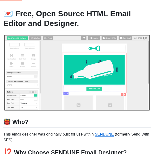tom_doerr's tweet photo. Drag and drop editor for HTML email templates

https://t.co/nCoAQoqgFF https://t.co/w8G7DNjp3E