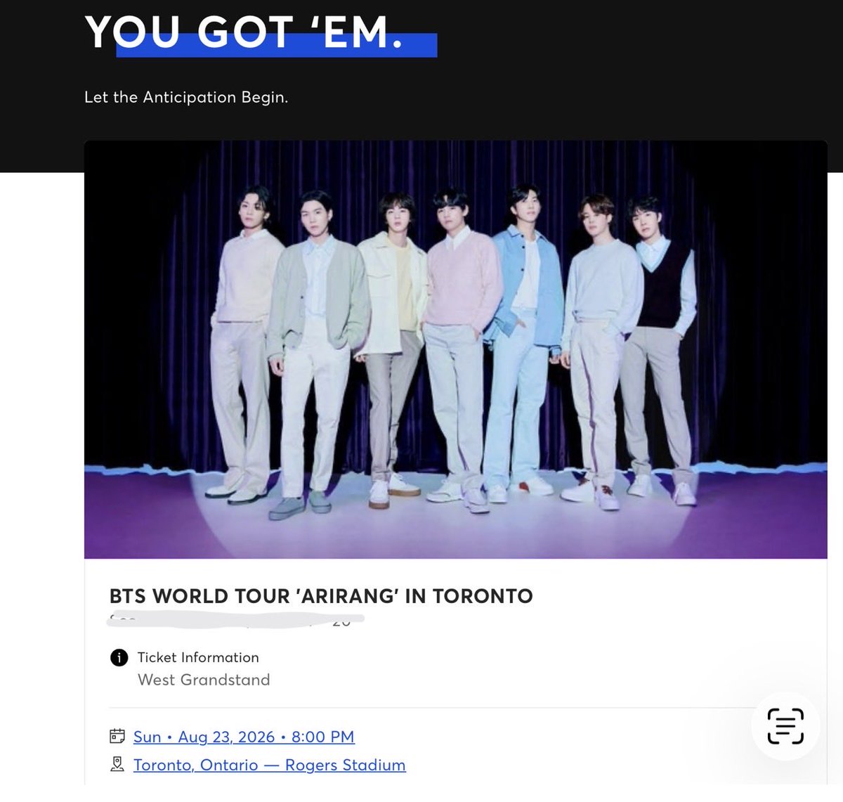 willdieforsuga's tweet photo. ITS HAPPENING IM SEEING BTS AFTER 10 YEARS 💜🥹 https://t.co/PH61CzqhyN