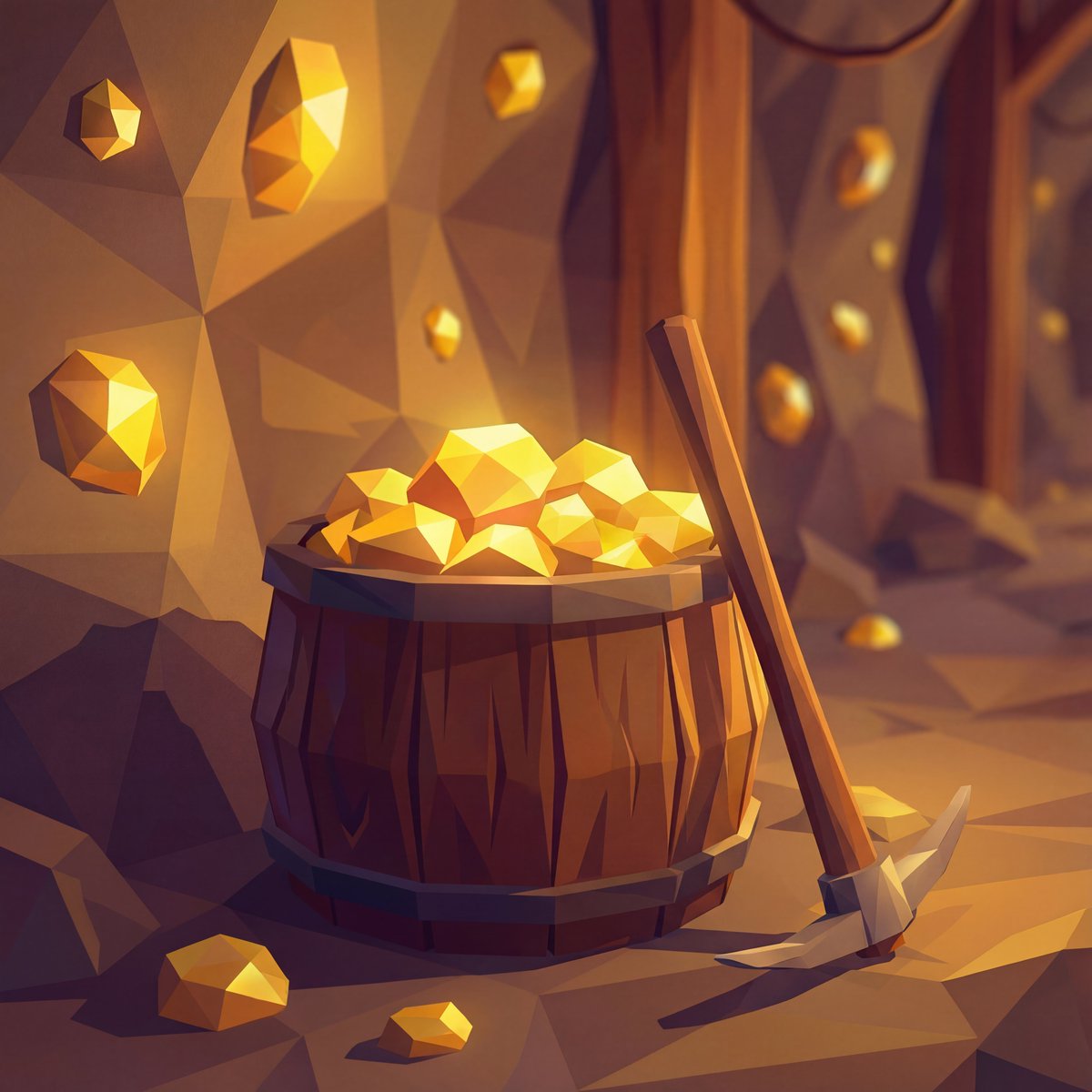 GoldAgeGame's tweet photo. The goal is to mine as much GOLD as possible by controlling assets and making smart decisions ⛏️🟡

Progress comes from:
• choosing the right lands 🌍
• using tools efficiently 🛠️
• upgrading lands and buildings wisely 📈
• trading resources at the right time 📊 https://t.co/dTyd5t8pkw