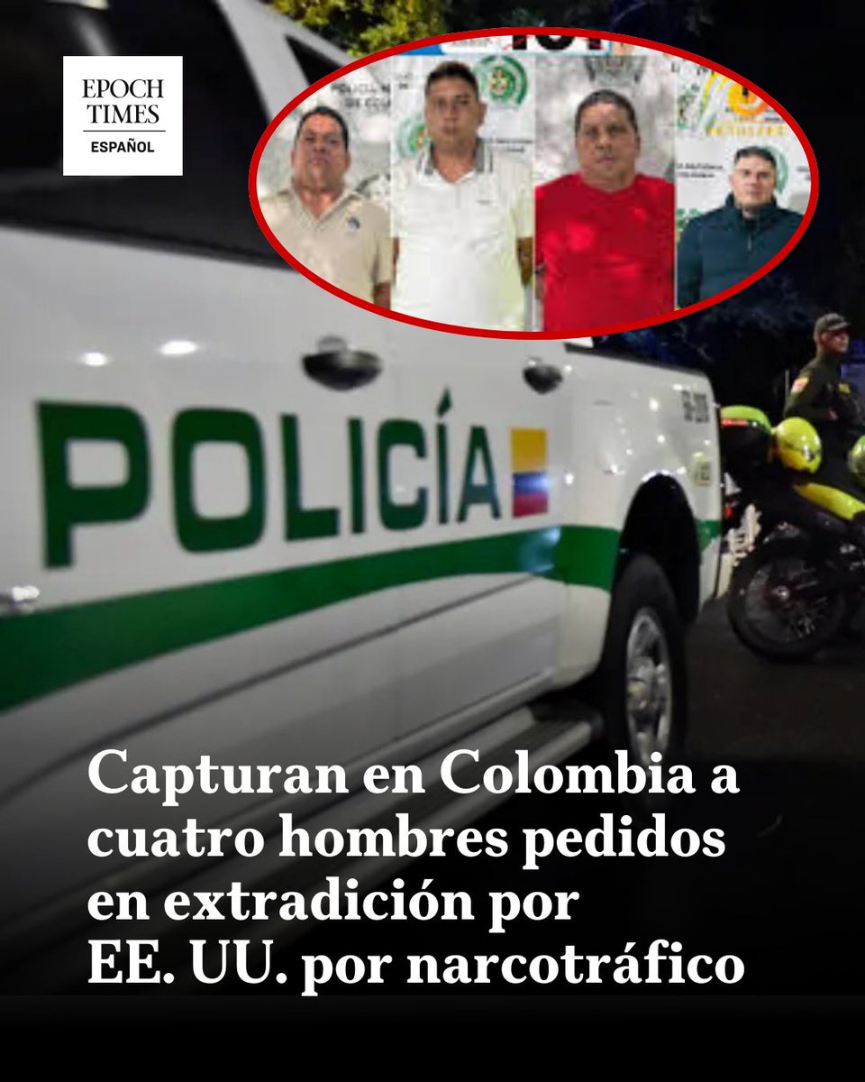 Las detenciones se hicieron en conjunto con autoridades colombianas y la agencia estadounidense DEA
<a href="/YenySoraRobles/">Yeny Sora Robles</a> #EEUU #Colombia 
🔴Lee más aquí 👉 epochtim.es/v04au1