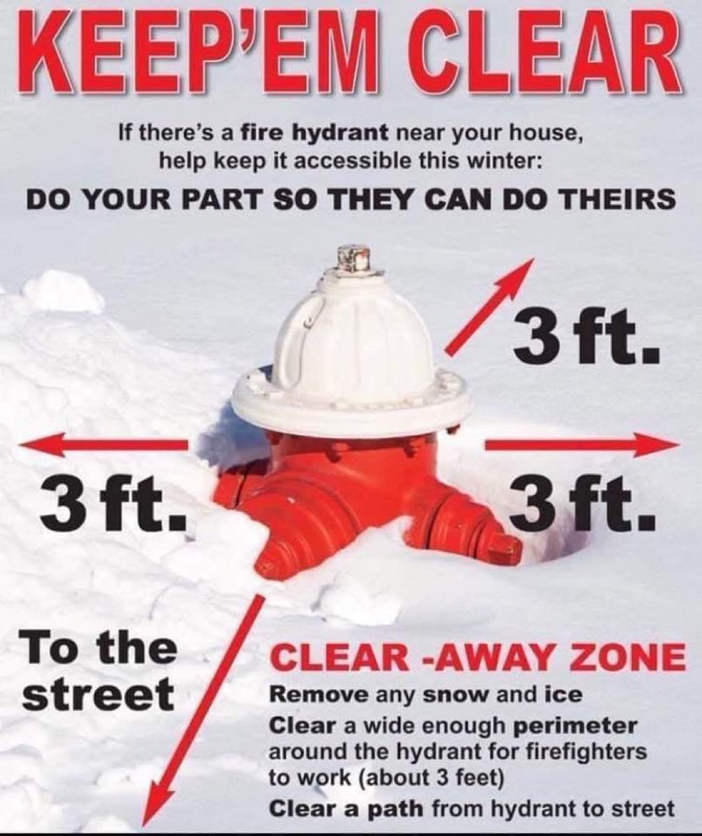 FireBellingham's tweet photo. With the upcoming storm, please adopt a hydrant. https://t.co/c43KsysVpb