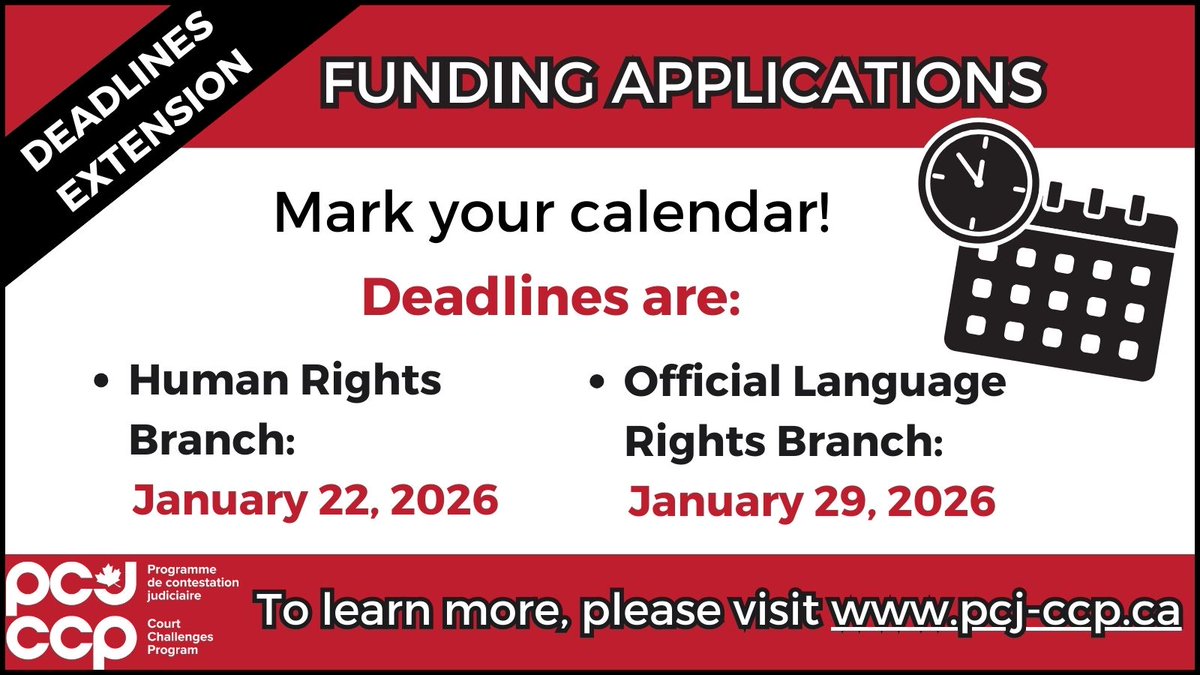 Court Challenges Programme contestation judiciaire tweet media