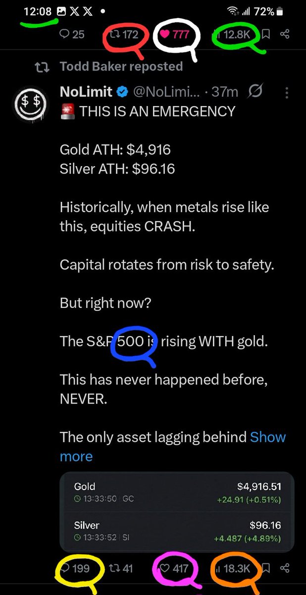 DeanDavis33's tweet image. 5️⃣0️⃣0️⃣ #FiveHundred 
1️⃣2️⃣8️⃣ #OneTwoEight 
9️⃣9️⃣1️⃣ #NineNineOne 
1️⃣7️⃣2️⃣ #OneSevenTwo 
4️⃣1️⃣7️⃣ #FourOneSeven 
1️⃣8️⃣3️⃣ #OneEightThree 
🎰 #WhatAreTheOdds 🪽
7️⃣7️⃣7️⃣ #SevenSevenSeven