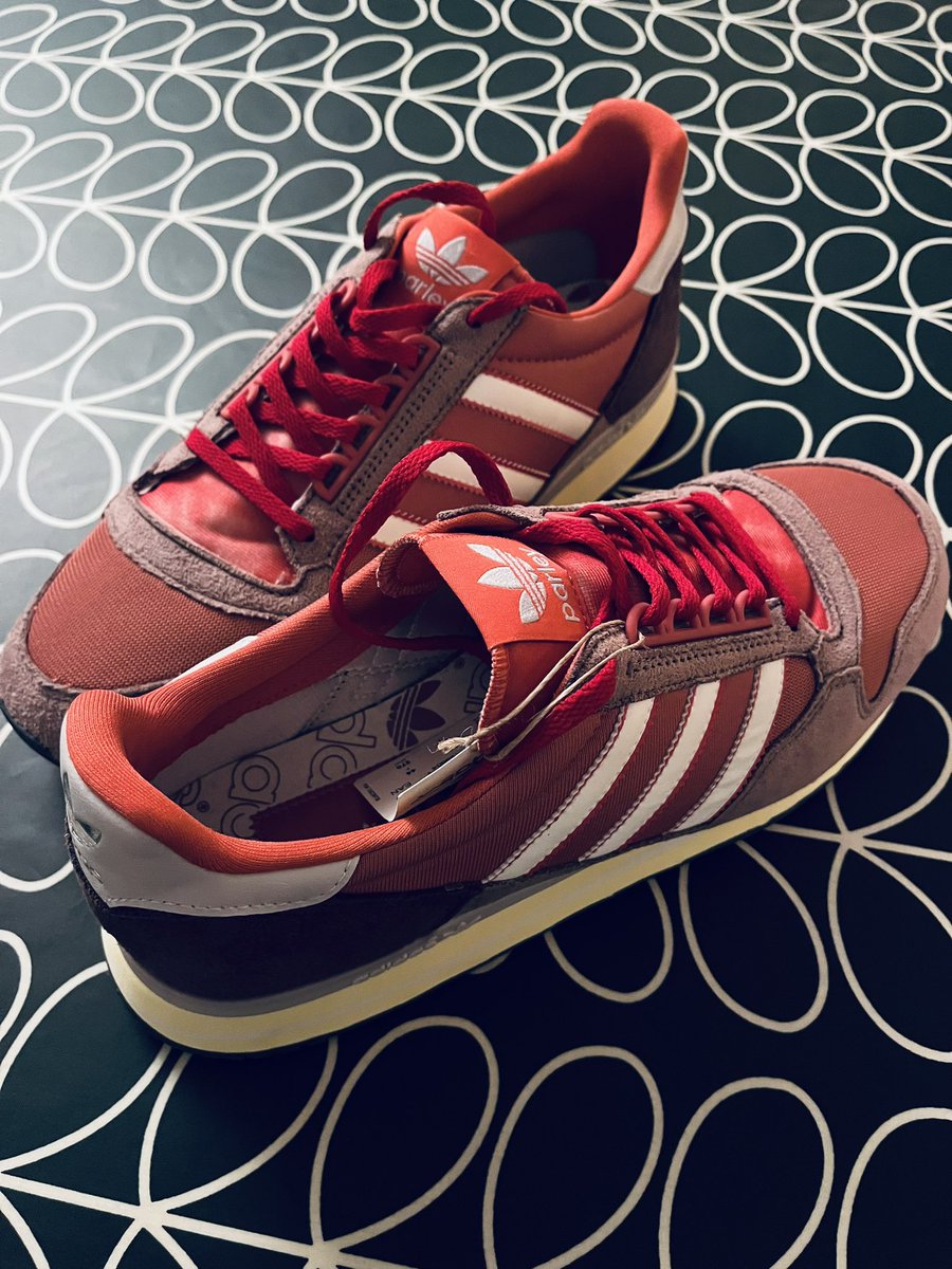 New trainers day. Definitely got a Dons feel to them.