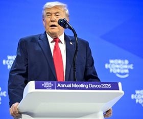 TruthTrumpPost's tweet image. ( @realDonaldTrump - Truth Social Post )
( Donald J. Trump - Jan 22 2026, 8:29 PM ET )

Trump in Davos: 'When America Booms, the Entire World Booms'

President Donald Trump, speaking at the World Economic Forum on Wednesday, declared that the surging U.S…
