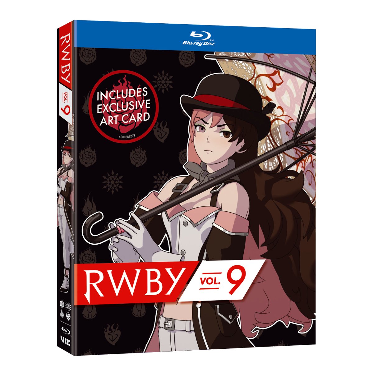 Cover reveal! 🌹 

As Team RWBY is cast into the Ever After, their journey grows more challenging, forcing them to confront who they are at their core. 

RWBY Volume 9 on Blu-ray releases March 24, 2026.