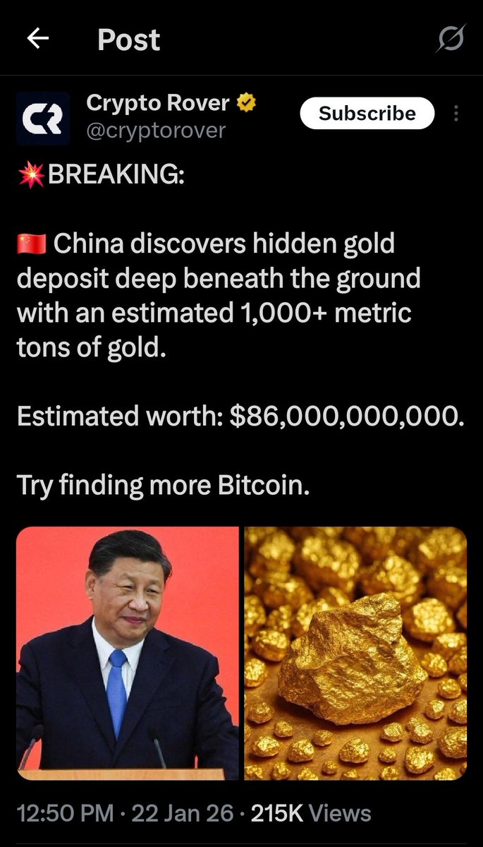 The known Gold supply has increased. Such findings are a risk with gold. We  might need to do a wellness check on Peter Schiff.