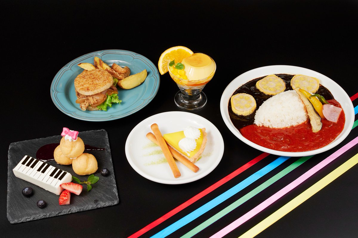 ✨コラボメニューご紹介✨】 ガールズバンドクライCafe #ガルクラ の