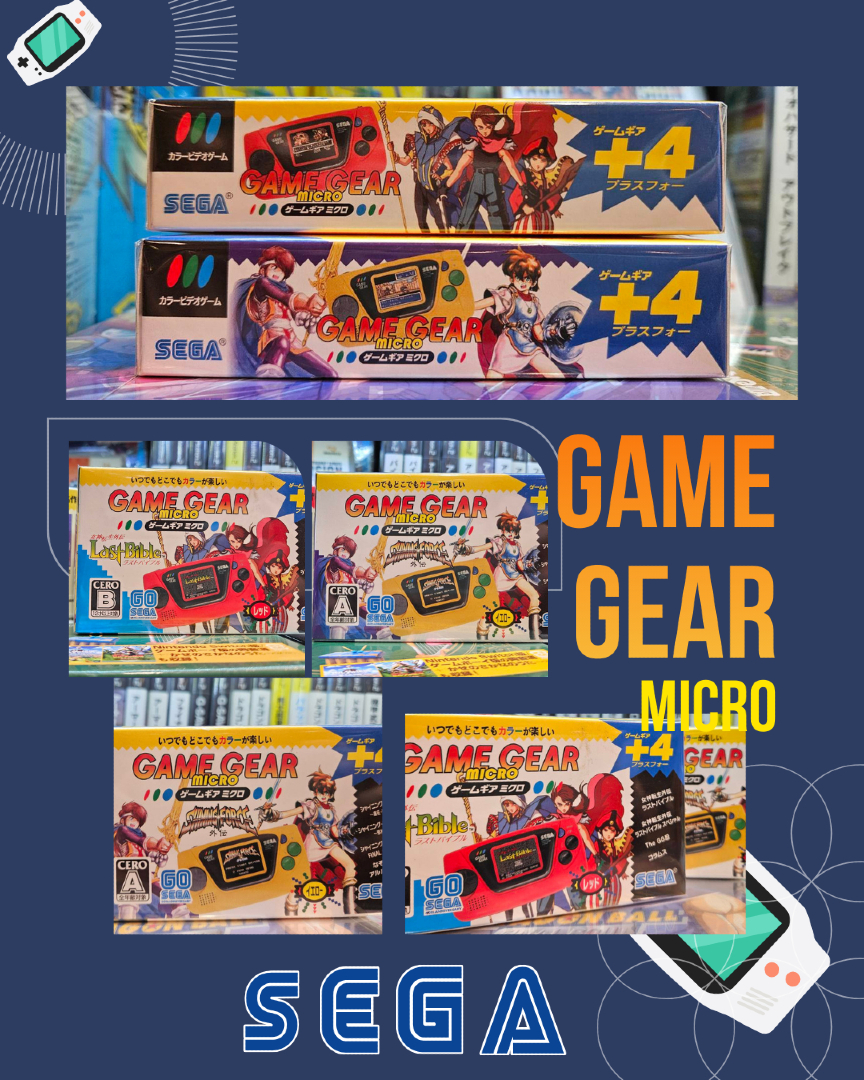 ゲームギアミクロ SEGA GAME GEAR MICRO Sega Game Gear Micro (Blue)
