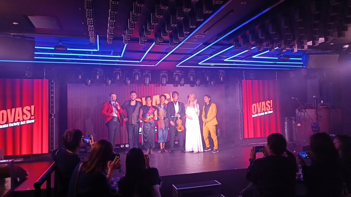 OSAKA VARIETY ACT SHOW を観に道頓堀へ！オペラ座の怪人が素敵でした〜
#ovas