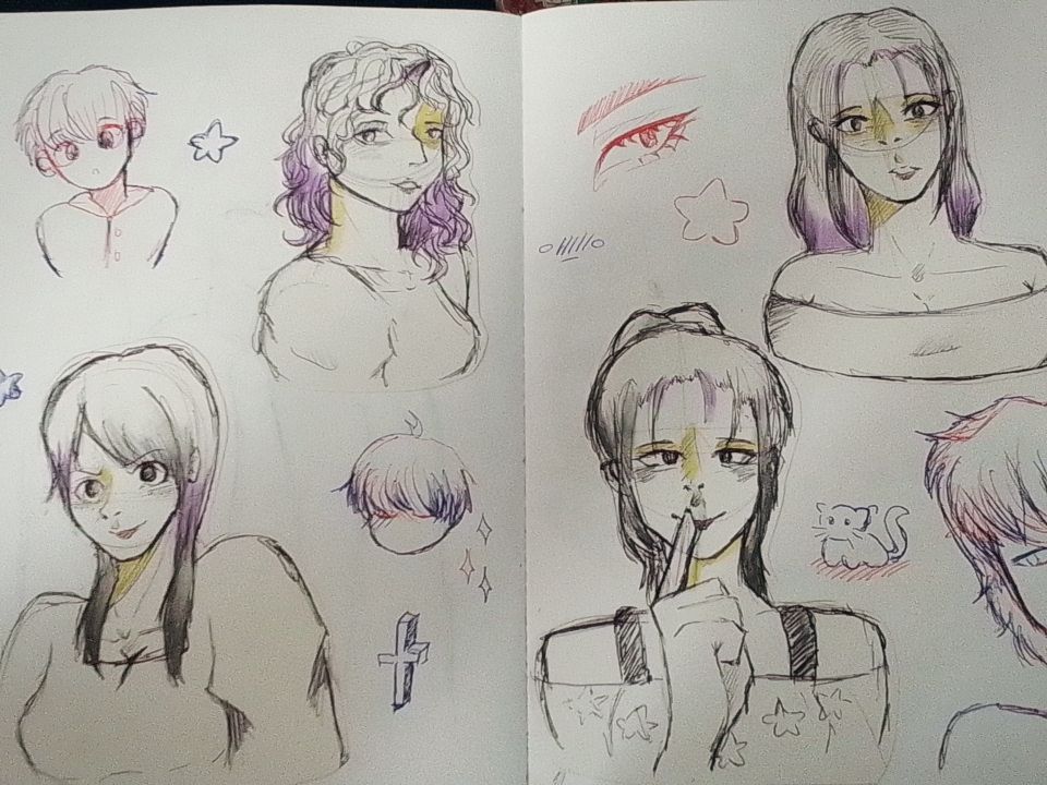 jashelly009's tweet photo. Ahggjshahahk se que se ve horrible pero no suelo dibujar mujeres 😔
#dibujos #tradicional https://t.co/rJWoWOqqUC