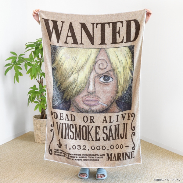 キャラクター大判タオル　サンジ　タオル　ワンピース　one piece 原作 キャラクター大判タオル サンジ タオル ワンピース one piece 原作 ONE