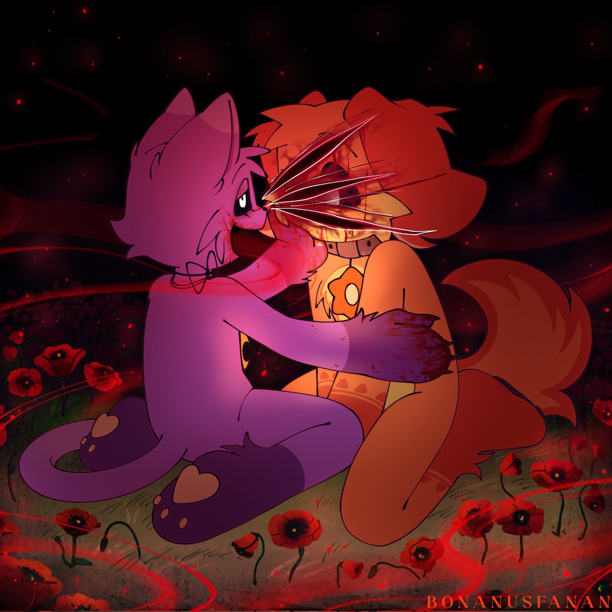 BonanusFanan's tweet image. I Want Things to Be Beautiful❤️...
#SmilingCritters #PoppyPlaytime #catnap #dogday #daynap