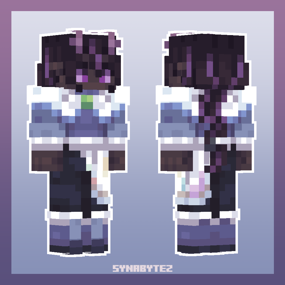 Minecraft skin commission for aswevewritten on VGen!
Thank you so much for commissioning me! ❤️

#minecraft #mcart #minecraftartist #minecraftskin #minecraftskins #pixelart #commissionsopen #vgenopen #vgencomm