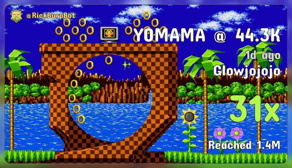 HopiumArcade's tweet image. $YOMAMA was caught early in Hopium Arcade at 44.3k marketcap. It just now hit an ATH of 1.4 million marketcap!

31x for the Arcadians

This is only the beginning 🤝

E2BLSv4tXo7qA4Pr3nkJqxyn6743peC7x8E9D5s8pump