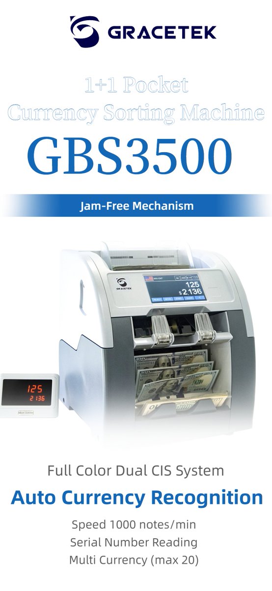 BeijingGrace's tweet image. 👇 Visit Our Website:
grace-chn.com
 
 #moneycounter #BillCounter #BanknoteCounter #MoneySorter #BillSorter #BundleNoteCountingMachine  #CoinCounter #CoinCountingMachine #MoneyDetector 
#MoneyBindingMachine #MoneyBindingTape 
#CashDepositMachine  #CashDepositModule
