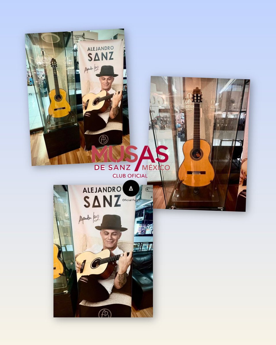 #Repost @musiclub_mexico
Guitarras <a href="/alejandrosanz/">Alejandro Sanz</a> con @guitarreria_alvarezybernal – Con la creencia de que en tiempos de agitación la música desarrolla su mejor nobleza, Alejandro Sanz, Antonio Álvarez Bernal.
<a href="/AlejandroSanz/">Alejandro Sanz</a> 
<a href="/musassanzcdmx/">𝑪𝒍𝒖𝒃 𝑶𝒇. 𝑴𝒖𝒔𝒂𝒔 𝑺𝒂𝒏𝒛 𝑴𝒆́𝒙𝒊𝒄𝒐</a> 
<a href="/sonymusicmexico/">Sony Music México</a>
