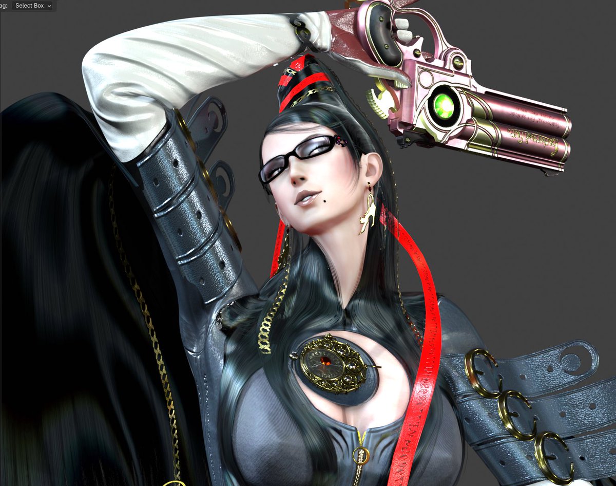 Working on something👀
#Bayonetta