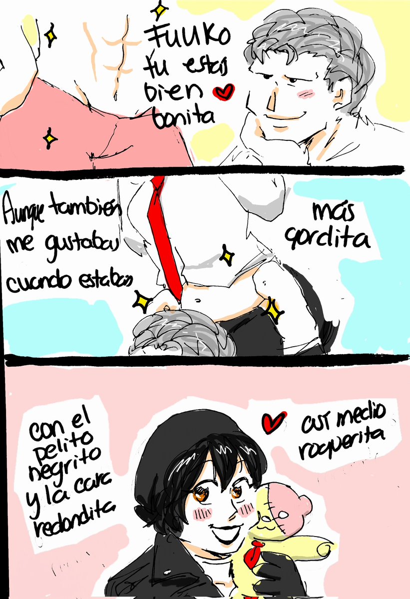 TaiyoDrawzz's tweet image. Él la ama como sea 🫶🏻

Gordita - Shakira ft. Calle 13