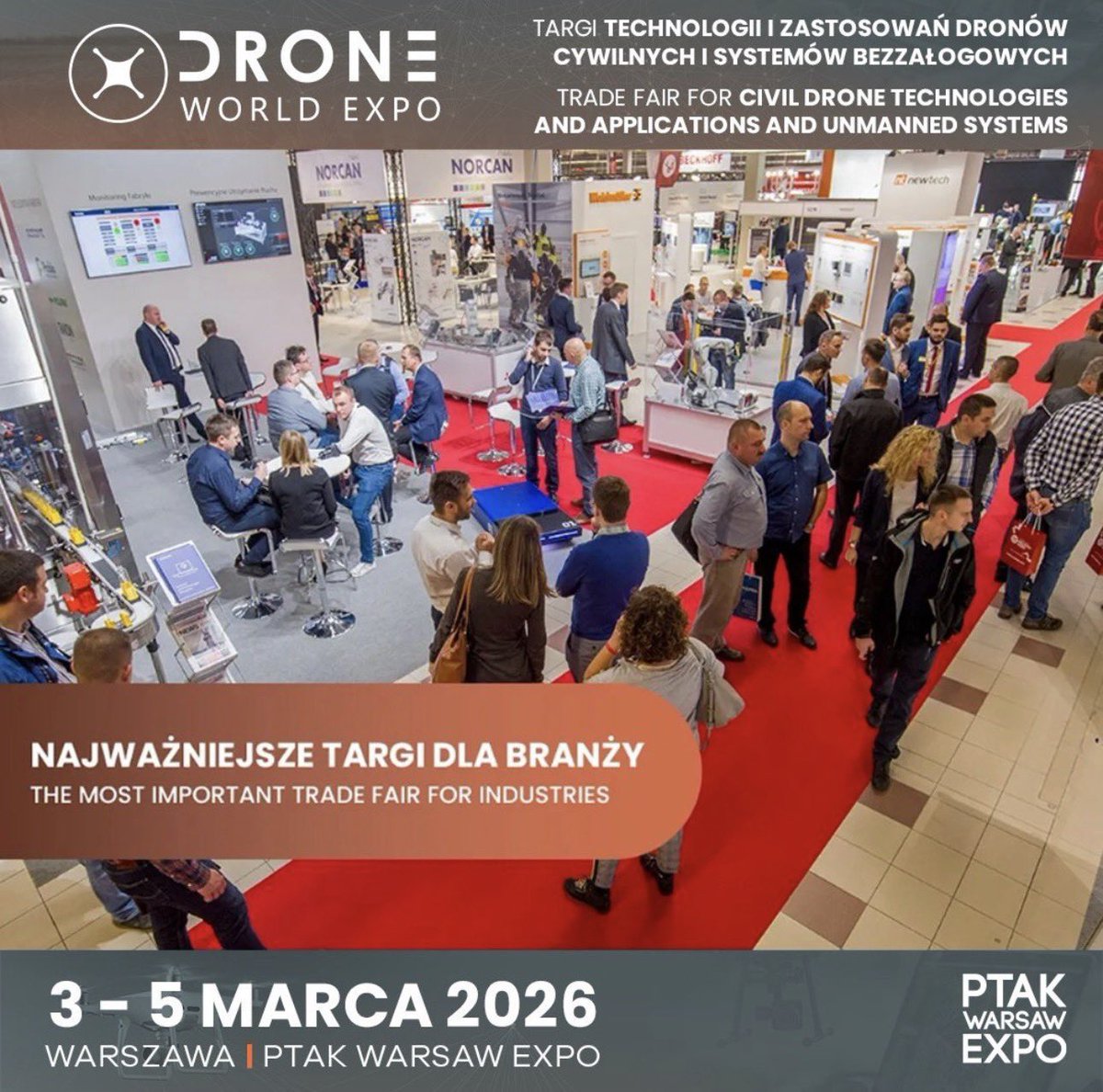 See you in March in Warsaw <a href="/PtakWarsawExpo/">Ptak Warsaw Expo</a>
