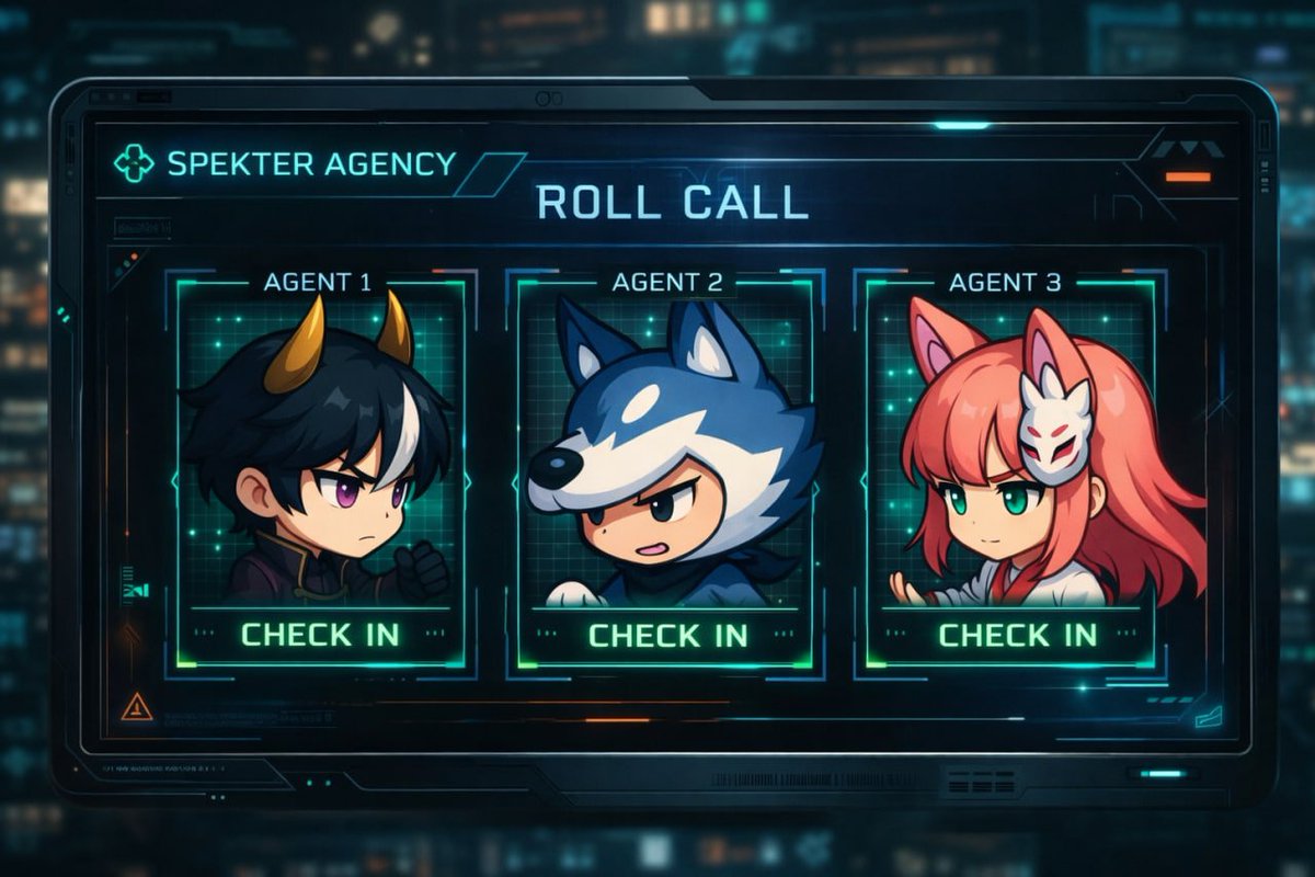 SpekterAgency's tweet image. Agent Check-In Time!

How many runs did you do today? Comment below to let fellow agents know how dedicated you are!

👍 for 1–2 runs
❤️ for 3–5 runs
🔥 for 6+ FIRE RUNS