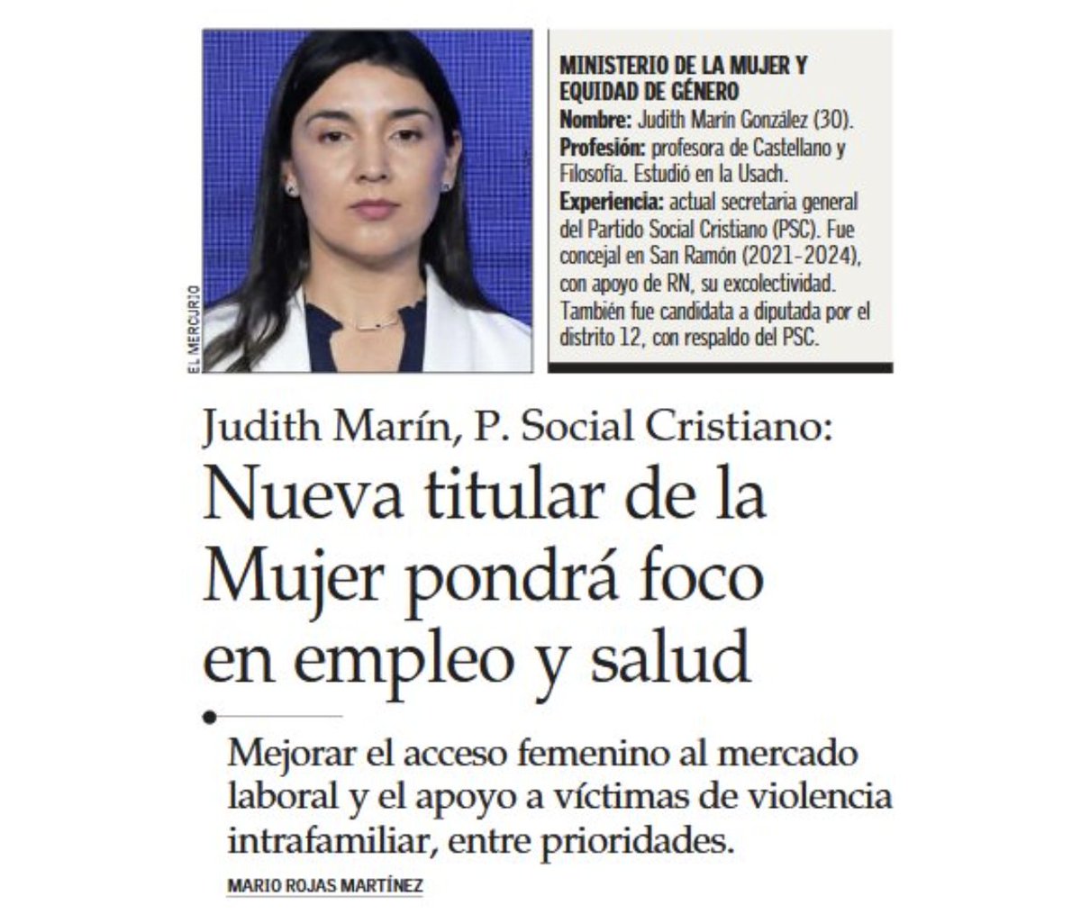 Debe haber un error en este titular porque los comunistas a mi me dijeron que la ministra Judith Marin era un peligro para la sociedad
