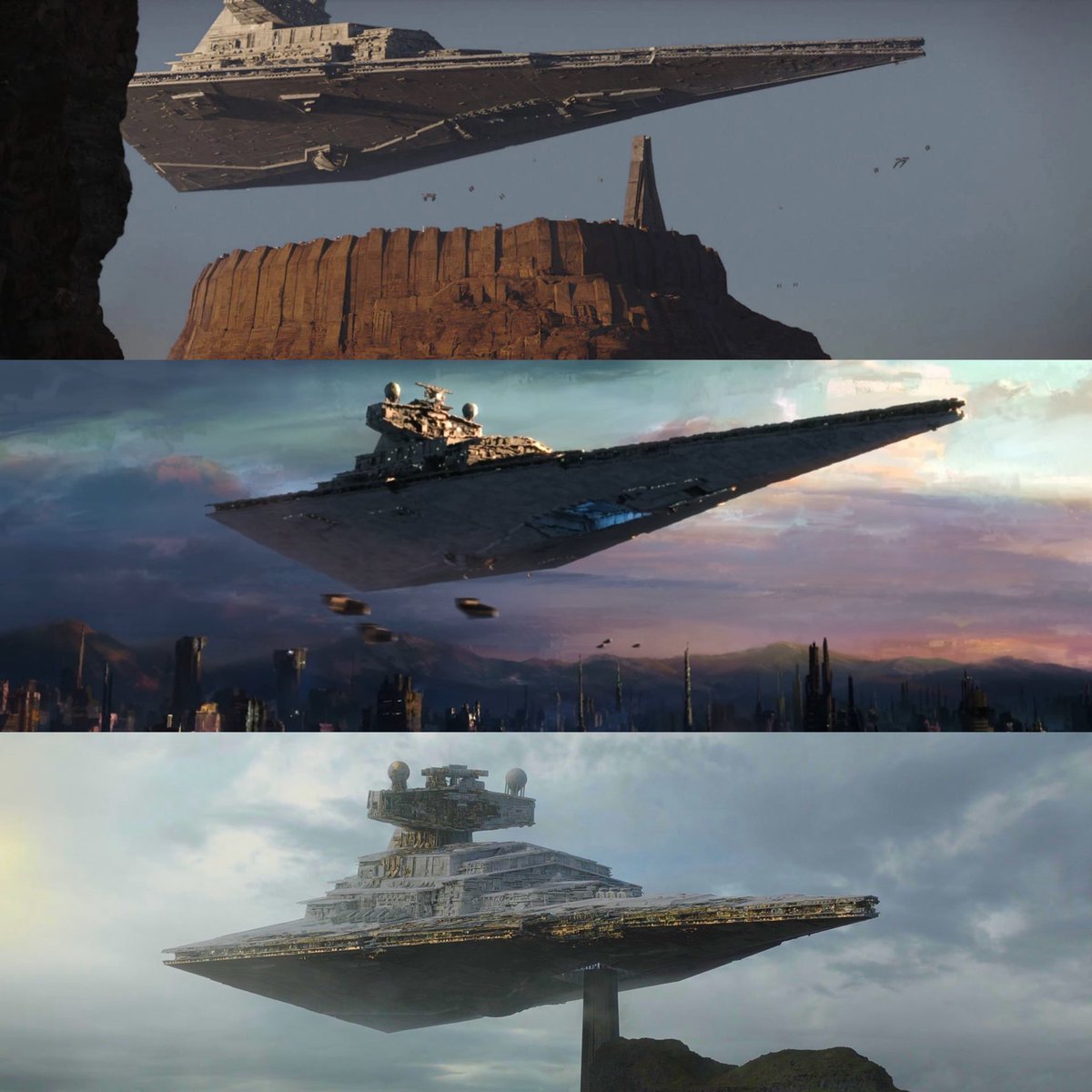 ahsokareign2023's tweet image. Love it when star destroyers do THIS