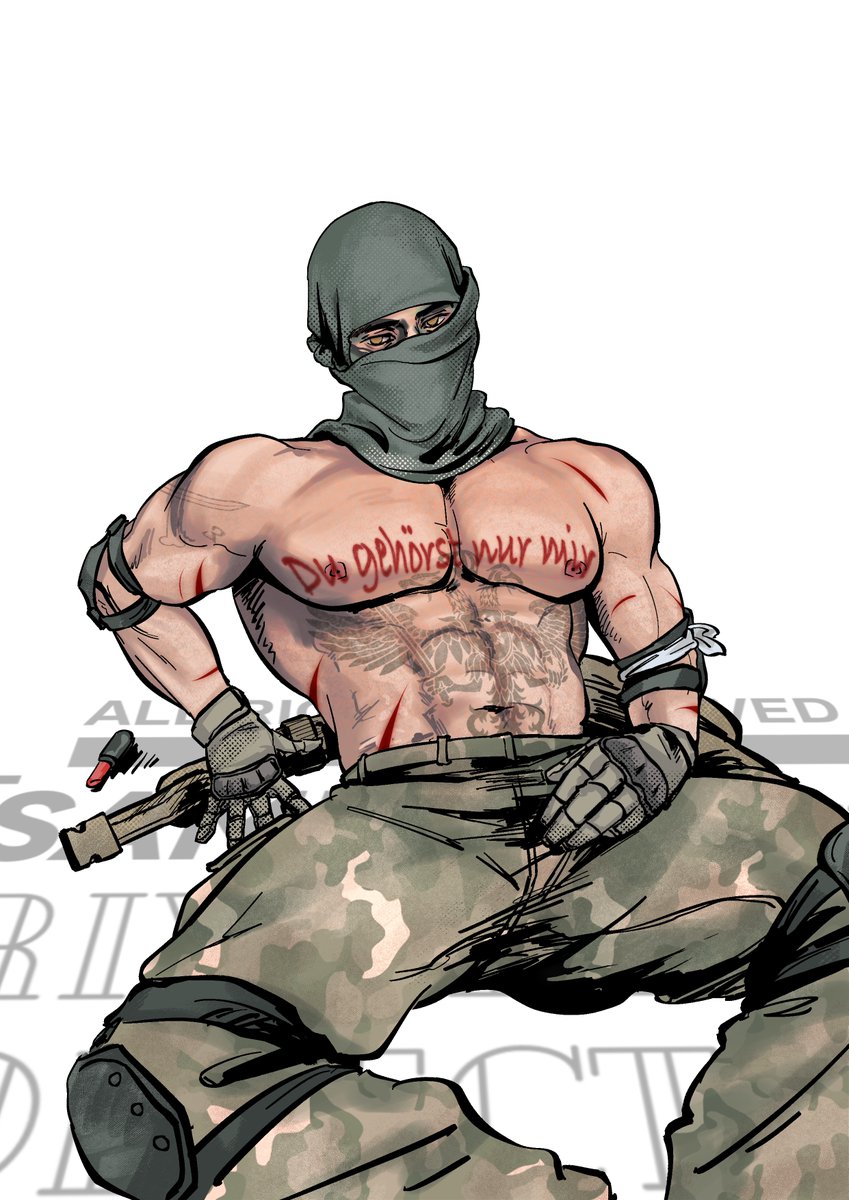 #krueger #cod You belong only to me.