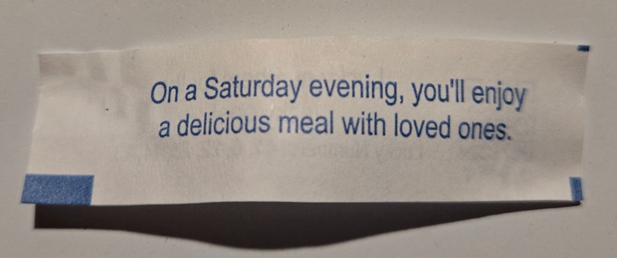 Oh, good glory! Even #fortunecookies are starting to lose #hope