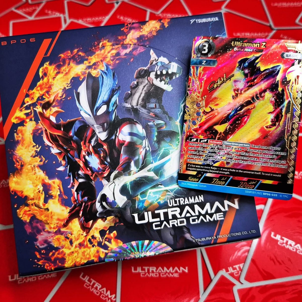 projectgfchan's tweet photo. ULTRAMAN CARD GAME | Booster Pack 05 - Argent Allies &amp; Bestial Blades

https://t.co/liziiUV1ns

#ultramancardgame #ultraman_tcg  #ultraman #projectgfchannel https://t.co/lQw5enIwOJ