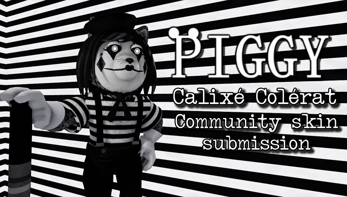 CyberblueYT's tweet photo. Day 13 of posting my community skin Calixé until Minitoon notices... 
Here is a full showcase of Calixé animations and gameplay footage! 
https://t.co/zLhtlMCaFe 
#piggy | #RobloxPiggy | #Communityskin | #RobloxDev https://t.co/tE6t0yWz3G