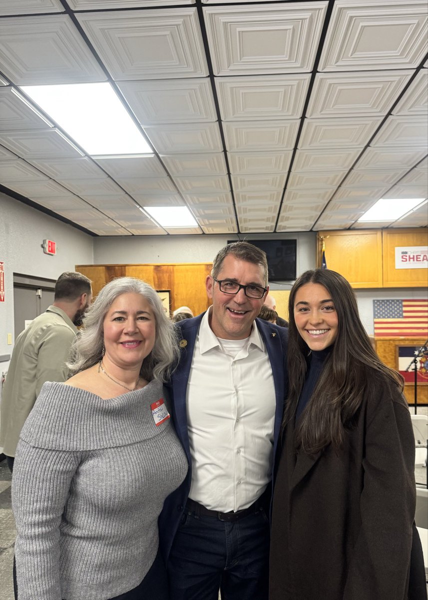 SheaforCongress's tweet image. Tonight, I officially launched my campaign for Congress in CT-05.

My priorities are simple: lowering costs, growing wages, and protecting America with common-sense policies.

Grateful to stand with my wife Anita and daughter Sophia as we begin this fight. Let’s flip CT-05 red.
