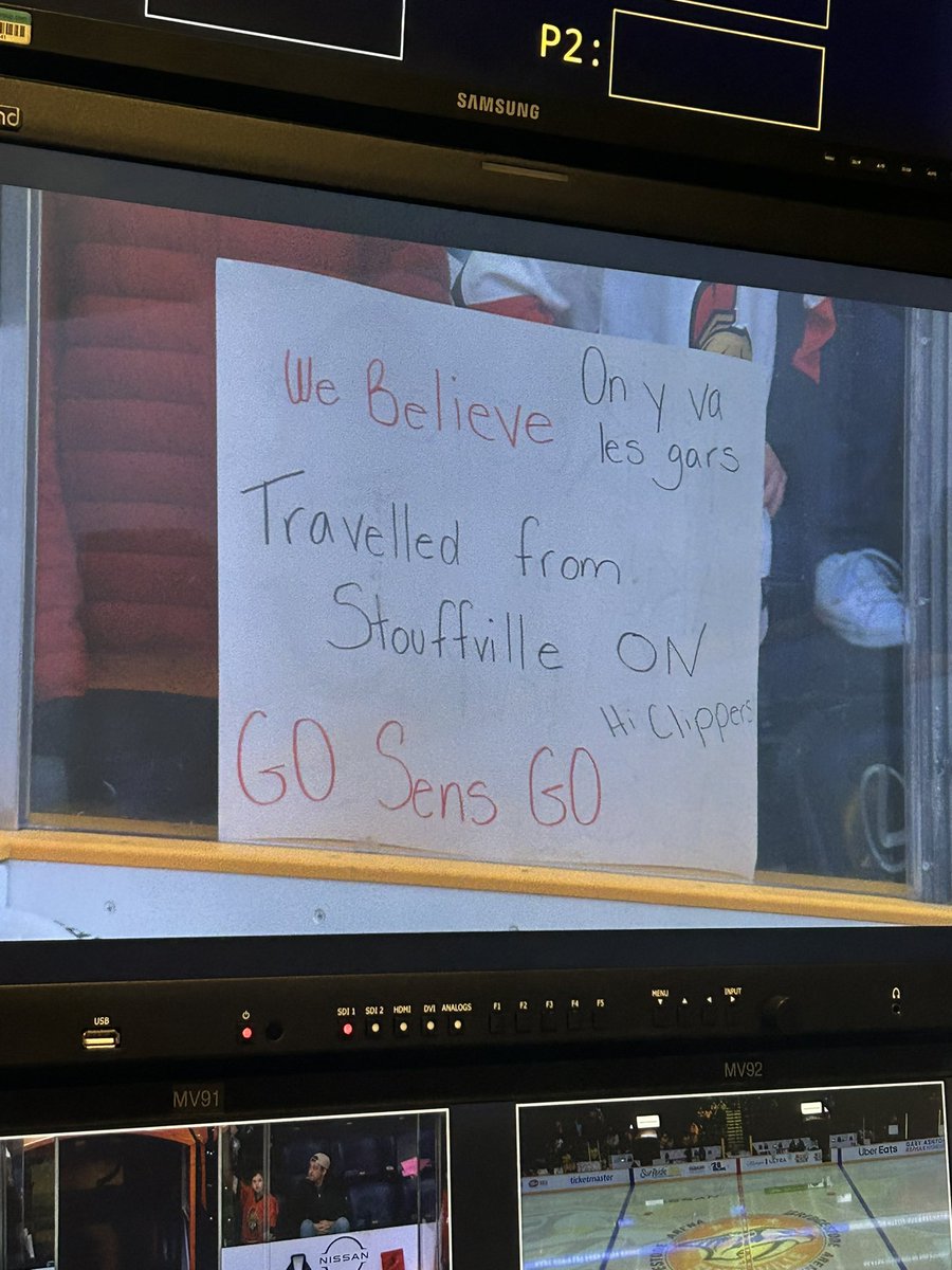 Looks like Stouffville is well represented in Nashville for the <a href="/Senators/">Ottawa Senators</a> game
#ville2ville

<a href="/iainlovattws/">Iain Lovatt</a> <a href="/townofws/">Town of Stouffville</a>
