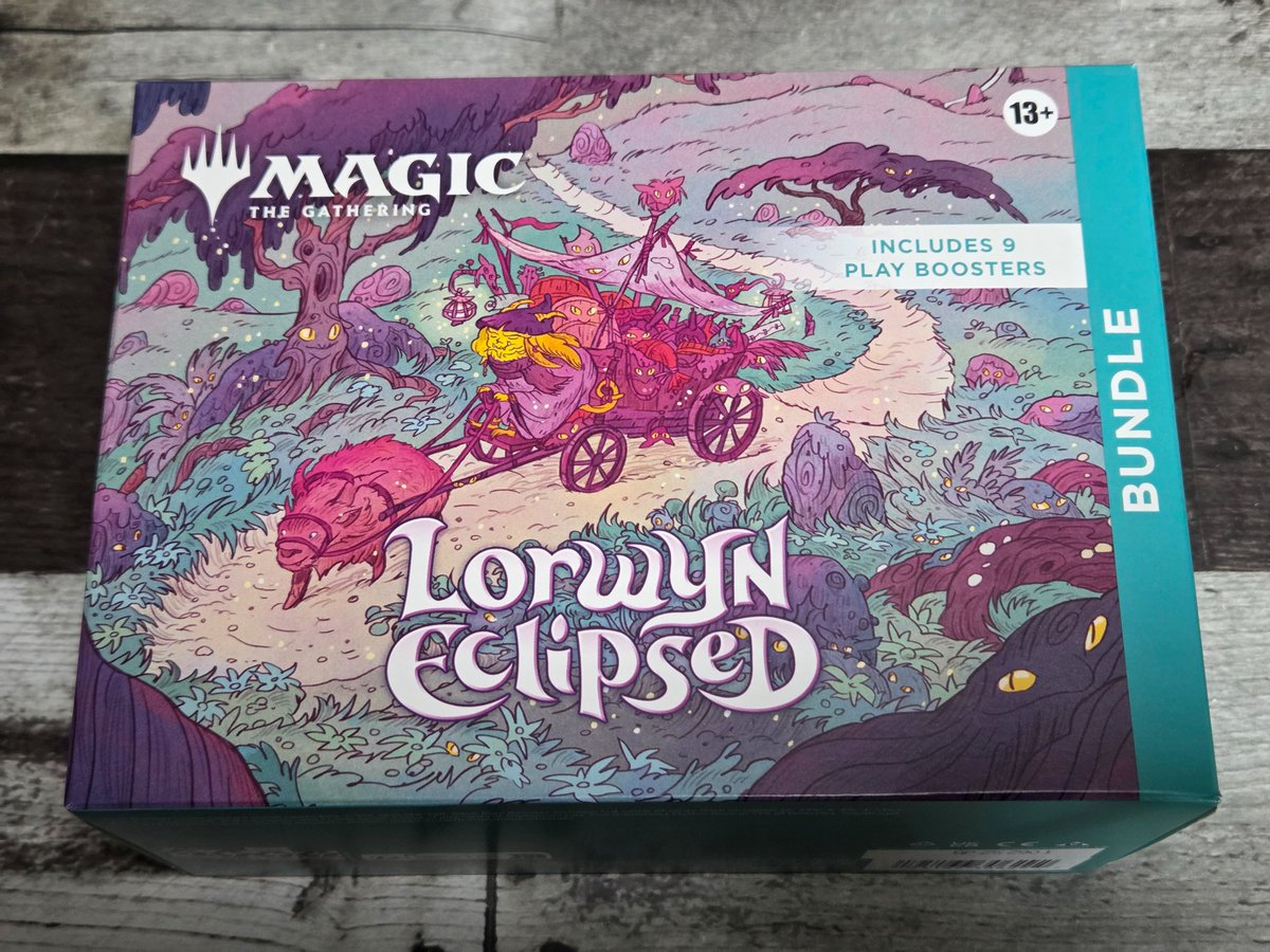 ローウィンバンドルきた！

箱のデザインよき☺️