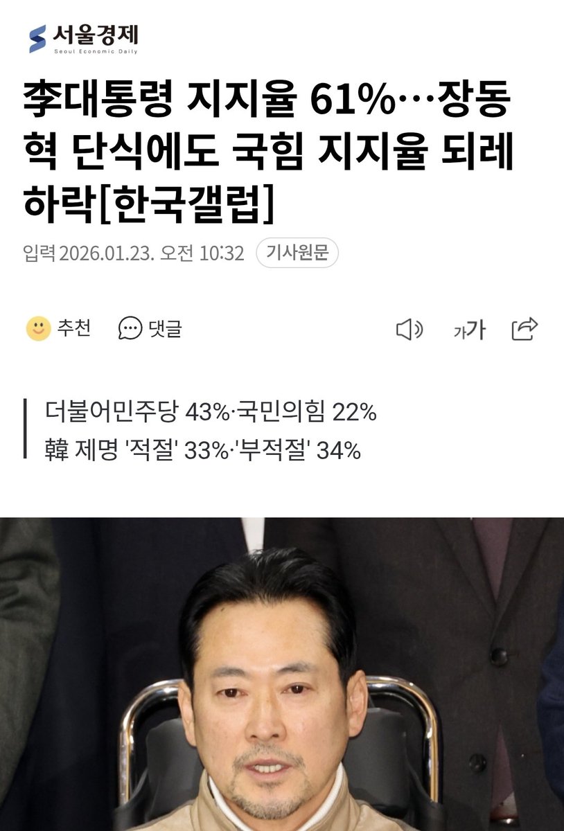 李대통령 지지율 61%…장동혁 단식에도 국힘 지지율 되레 하락[한국갤럽] (출처 : 네이버 뉴스) naver.me/5AgHTNoQ

ㅋㅋㅋㅋㅋㅋㅋㅋㅋㅋㅋㅋㅋㅋㅋㅋㅋㅋㅋㅋ
ㅋㅋㅋㅋㅋㅋㅋㅋㅋㅋㅋㅋㅋㅋㅋㅋㅋㅋㅋㅋ
ㅋㅋㅋㅋㅋㅋㅋㅋㅋㅋㅋㅋㅋㅋㅋㅋㅋㅋㅋㅋ