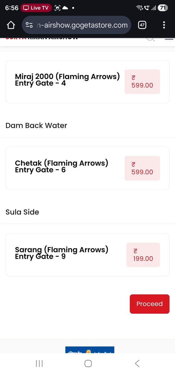 ShubhamGore10's tweet photo. @nashikpolice @IAF_MCC tweeted about no charges for the airshow event which is held in nashik on 22 and 23 january, Still the money is collected from the citizens. Its a daylight robbery.We are getting charged from 200 to 600.
@CMOMaharashtra 
@nashikpolice 
@CollectorNashik https://t.co/5ux8vn5Pwh
