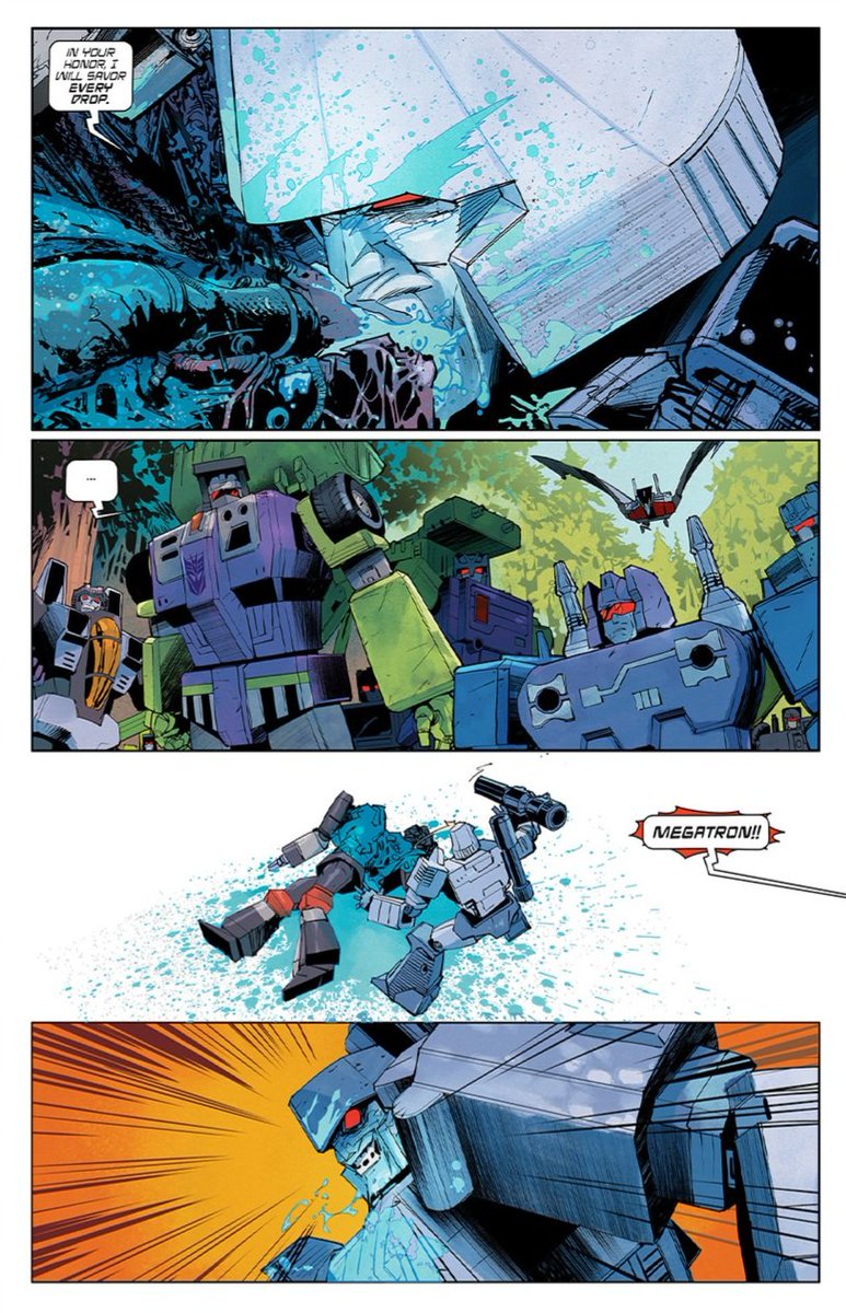FANTASTICF4UR's tweet photo. معاينة للعدد 29 لسلسلة Transformers (2023) القادم بتاريخ 11 فبراير.
• مقتل Trailbreaker على يد ميجاترون، وغضب أوبتيموس برايم.
- من كتابة: #RobertKirkman
- ورسم: #DanMora
ْ
#Skybound #EnergonUniverse #imagecomics #Transforme https://t.co/QsIovvPjV7