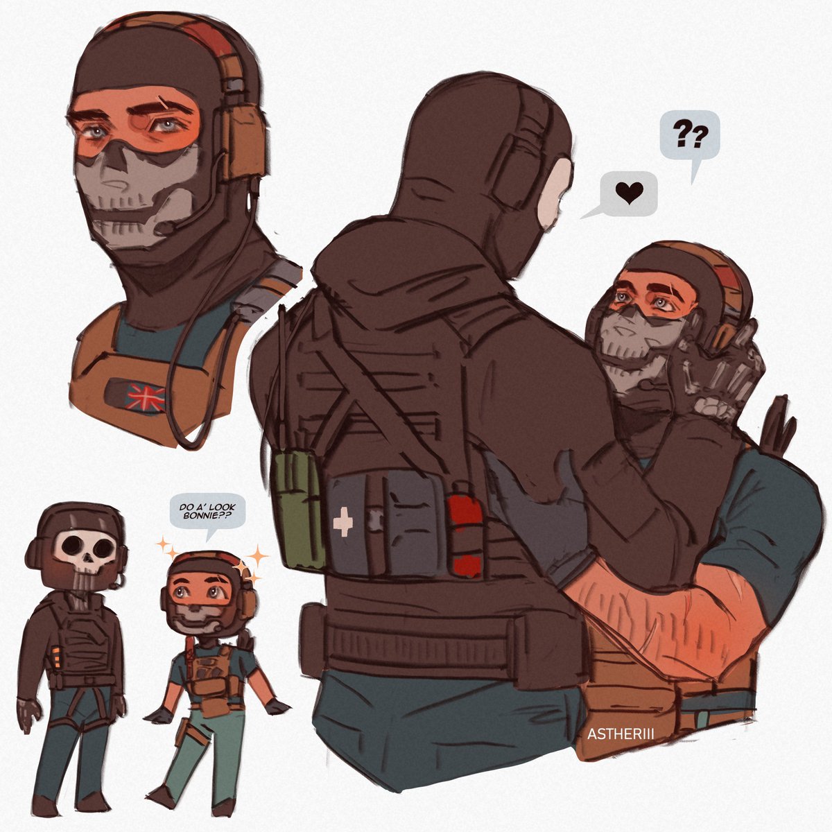 his big blue eyes ✨
#ghostsoap #ghoap