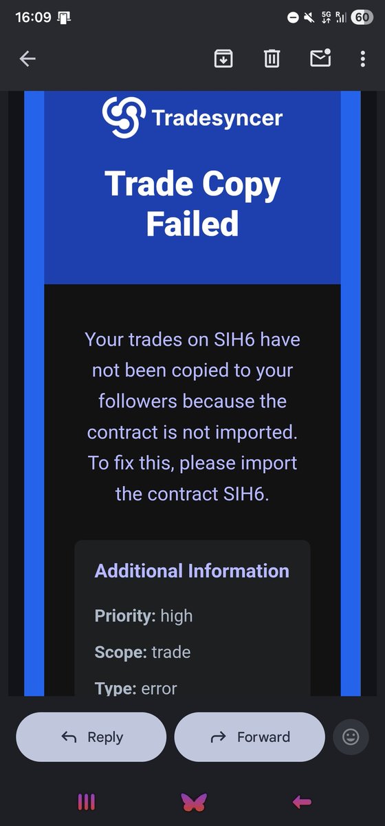 Deeperfx's tweet photo. Rookie mistake 🤣

It's my first time using this copy trading software and it went bad.

I assigned my Topstep account as leader account and the rest as followers. 

Trade was taken on my Topstep account on TopstepX,  it was well copied across my Topstep accounts but I guess the Contract didn't match the other firms or something and I got smoked 🥵

Losed 10 150k accounts but like always, Topstep came through and I passed those accounts without any issues 

I'm just wondering though, if Tradesyncer says order was rejected by those other 10 accounts,  why did they sustain loses? Someone please enlighten me

Overall a win 🏆