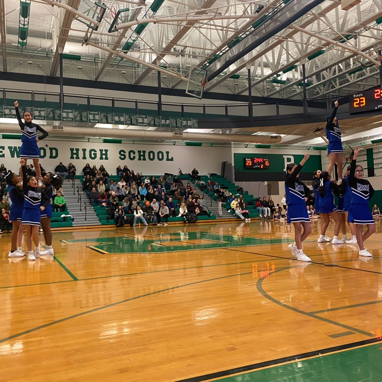 "LETS GO MMS!" The MMS Cheer Team leads the crowd in cheers! #MMSFalcons #WeAreD83
