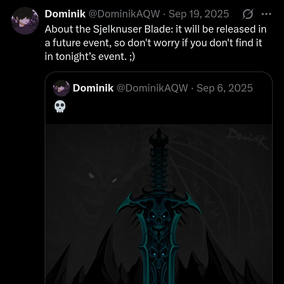 gin_aq's tweet photo. Legion pet/sword https://t.co/XTtxqawdFo